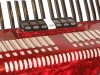 Aidi Accordion full size in red pearloid